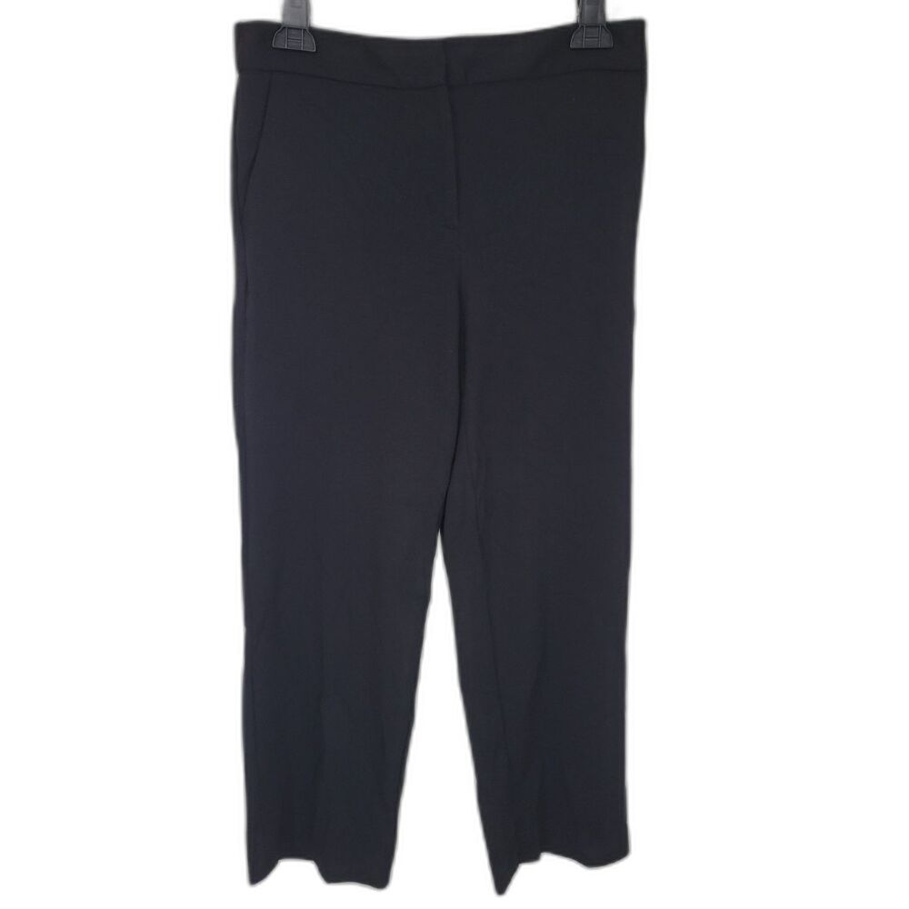 Talbots Black Straight Leg Dress Pants Trousers
